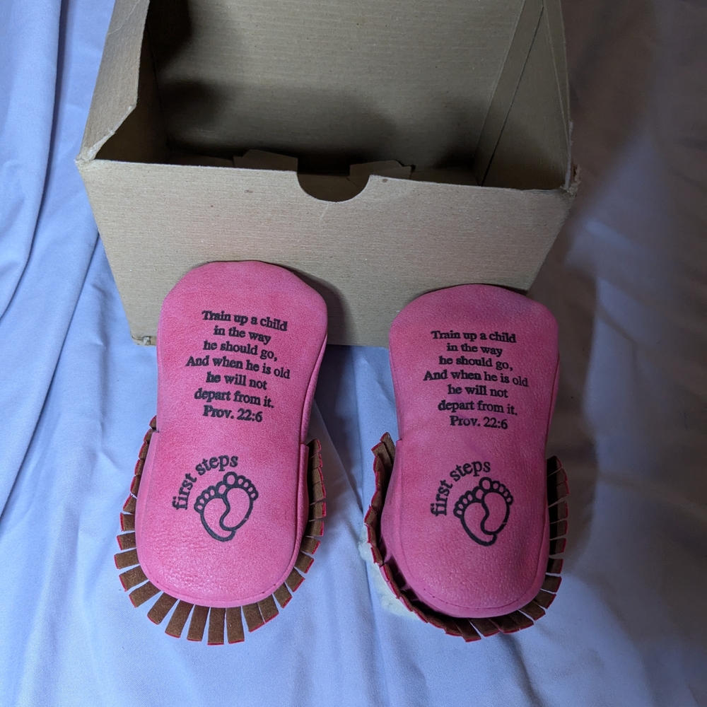 New First Steps Baby Mocassins By DesignedinLA.com